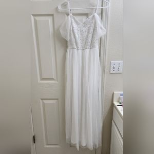 White Formal Dress